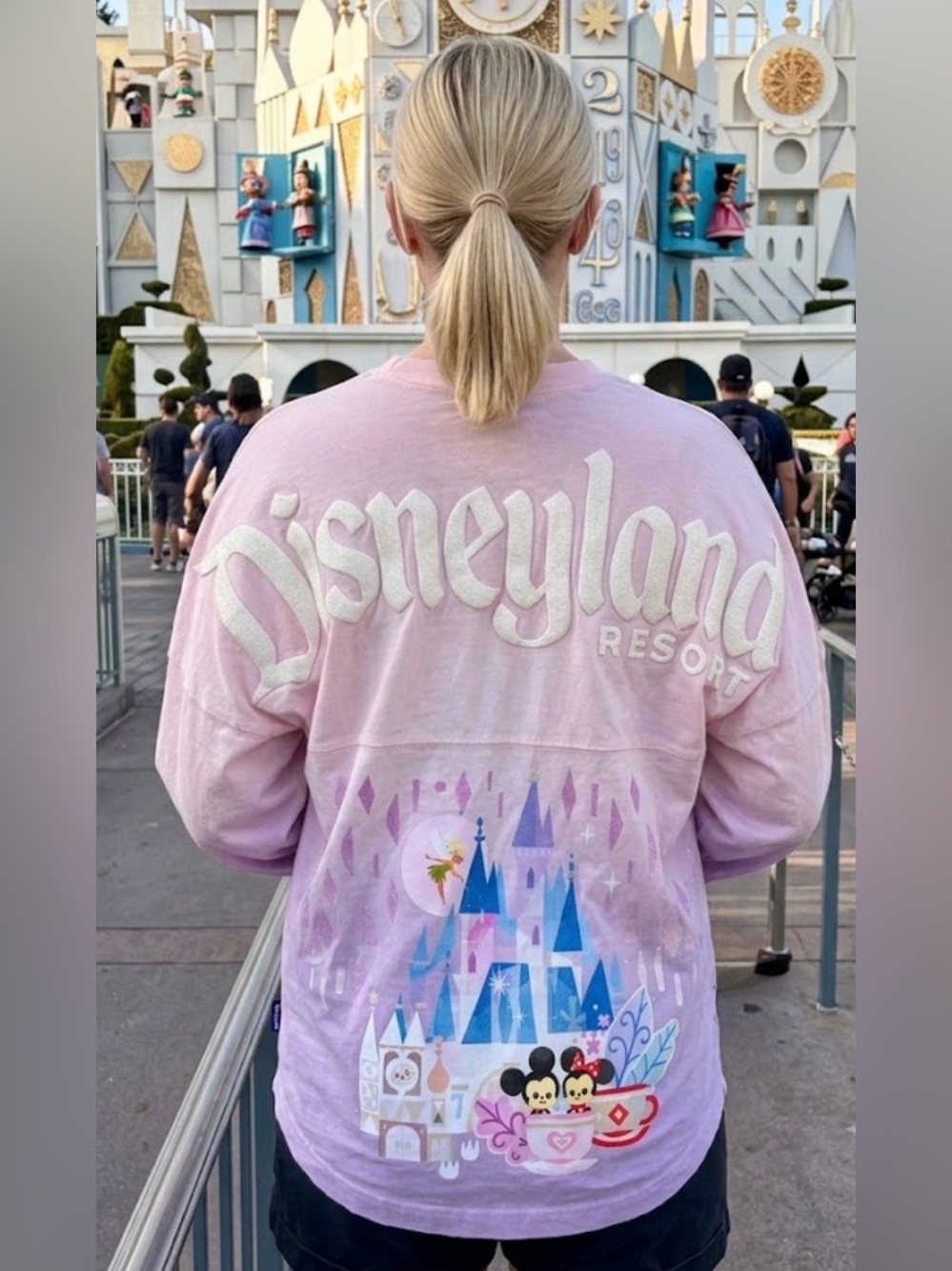 Disney Spirit Jersey Disneyland Resort Joey Chou Ombre Dip Dye - Size XS